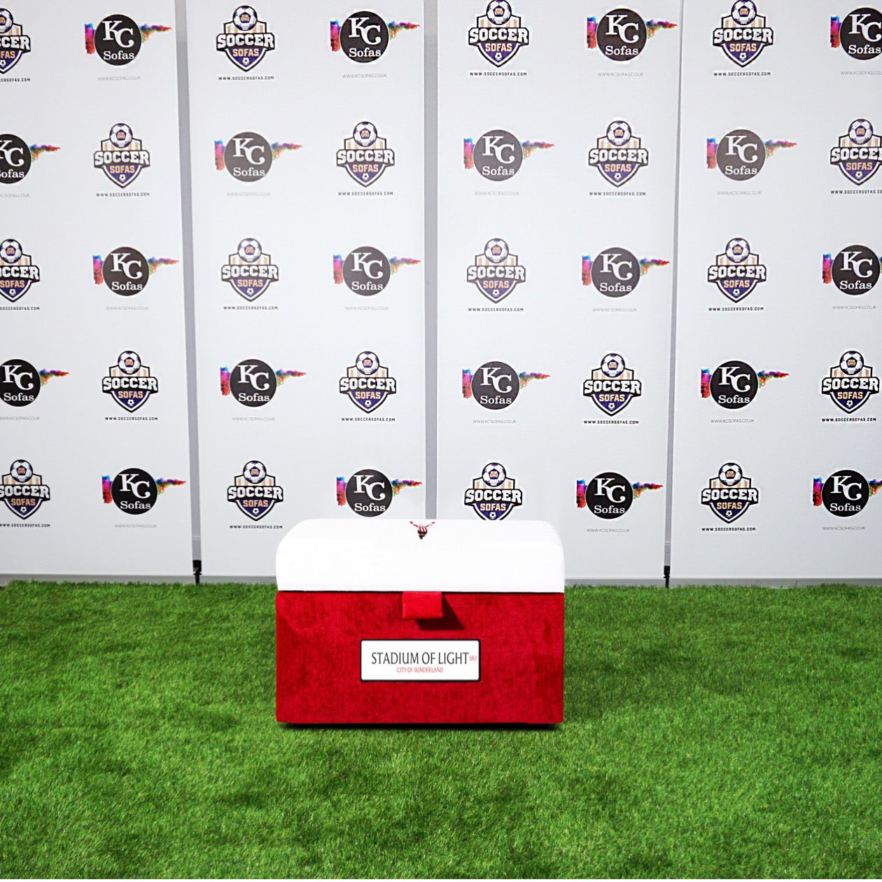 Stadium Of Light Storage Footstool (Sunderland AFC)