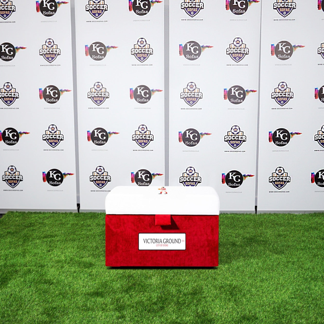 Victoria Ground Storage Footstool (Stoke City FC)