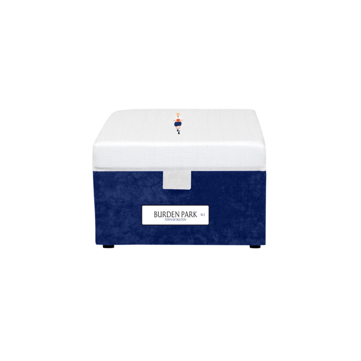 Burden Park Storage Footstool (Bolton Wanderers FC)