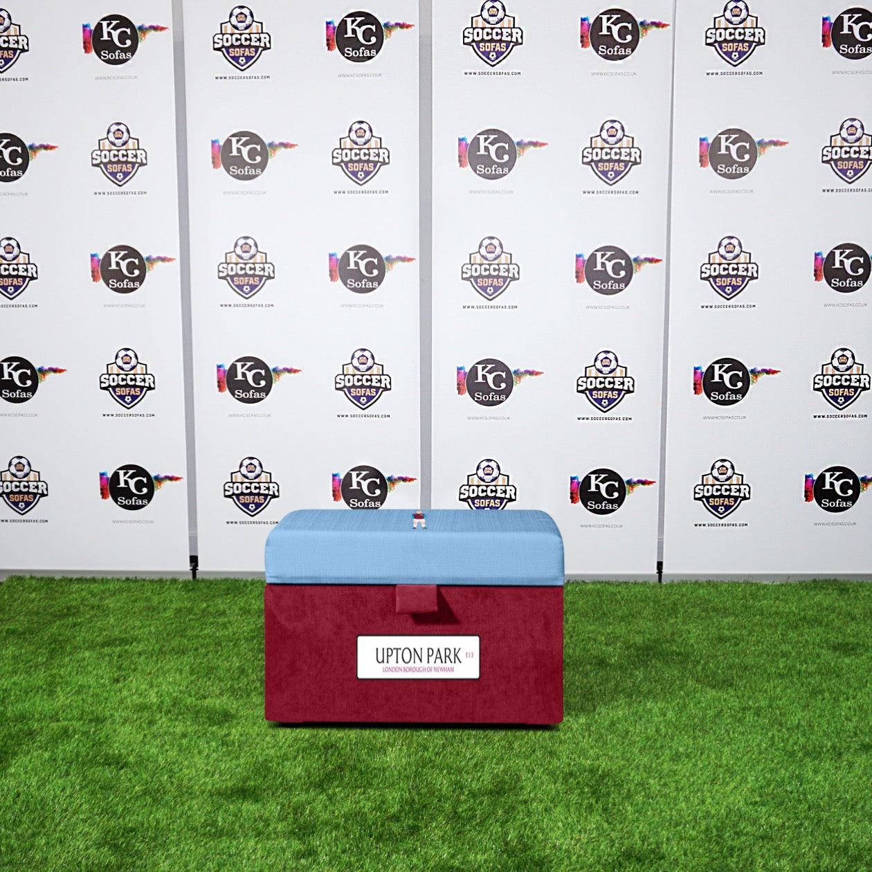Upton Park Storage Footstool (West Ham Utd FC)