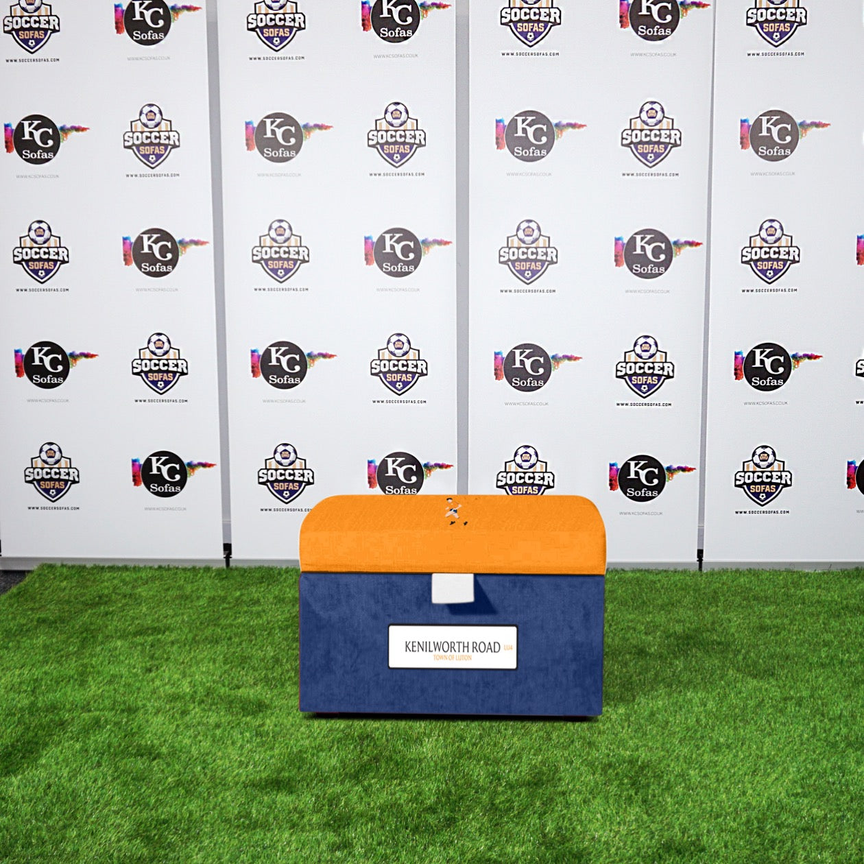 Kenilworth Road Storage Footstool (Luton Town FC)