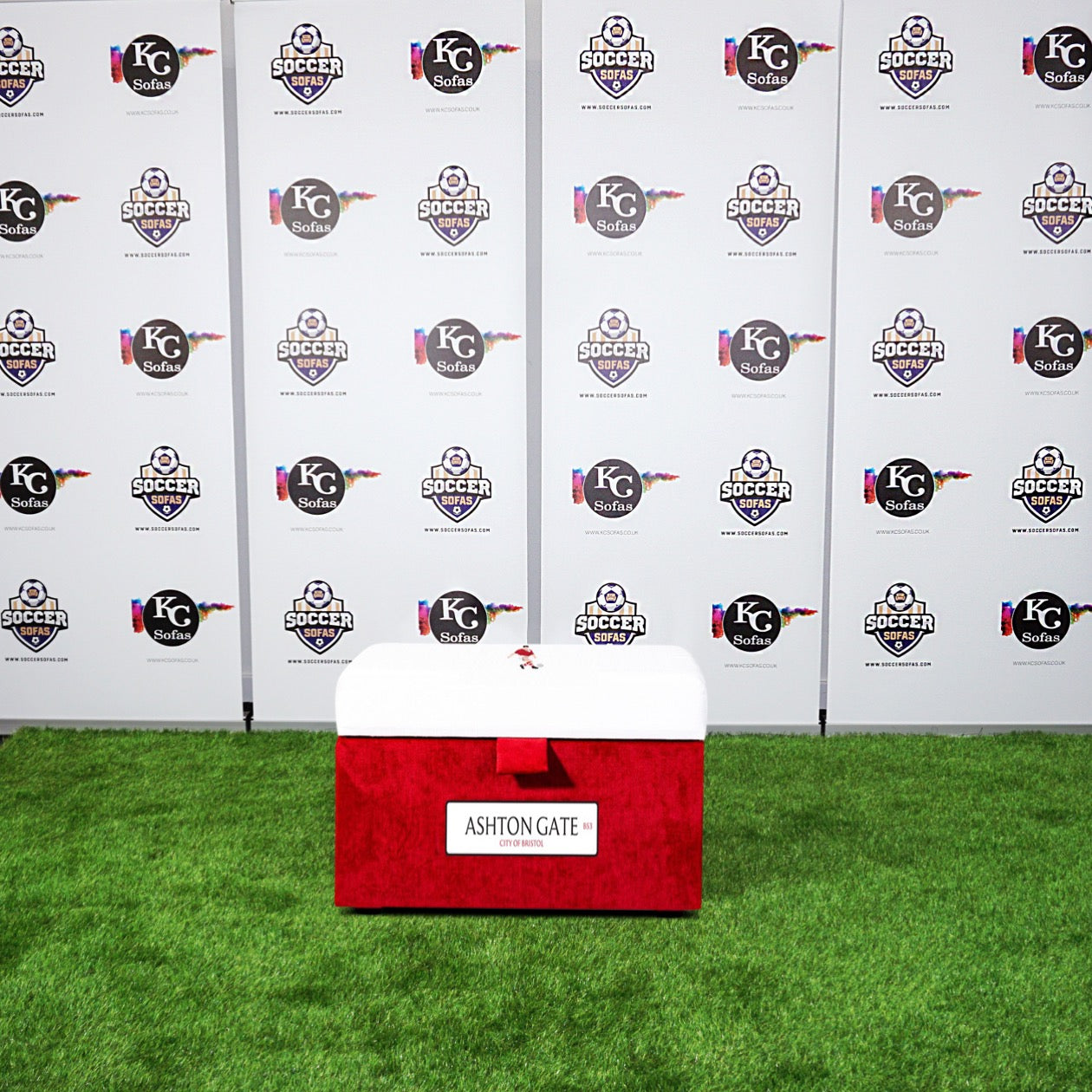Ashton Gate Storage Footstool (Bristol City FC)