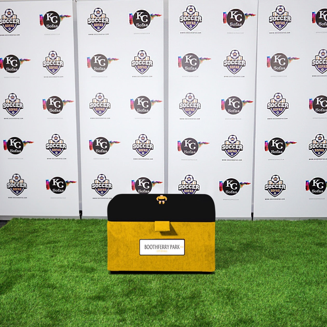 Boothferry Park Storage Footstool (Hull FC)