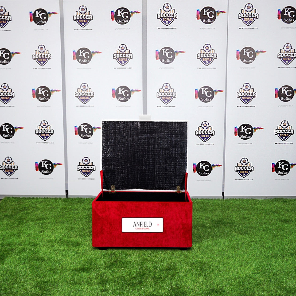 Anfield Storage Footstool (Liverpool FC)