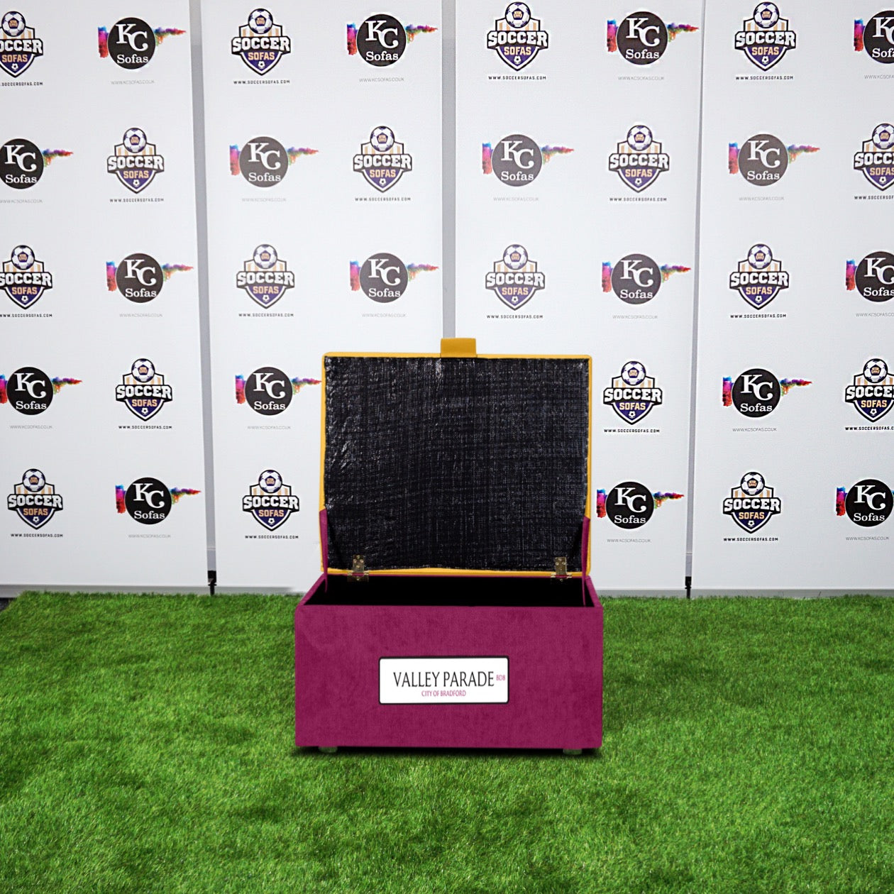 Valley Parade Storage Footstool (Bradford City FC)