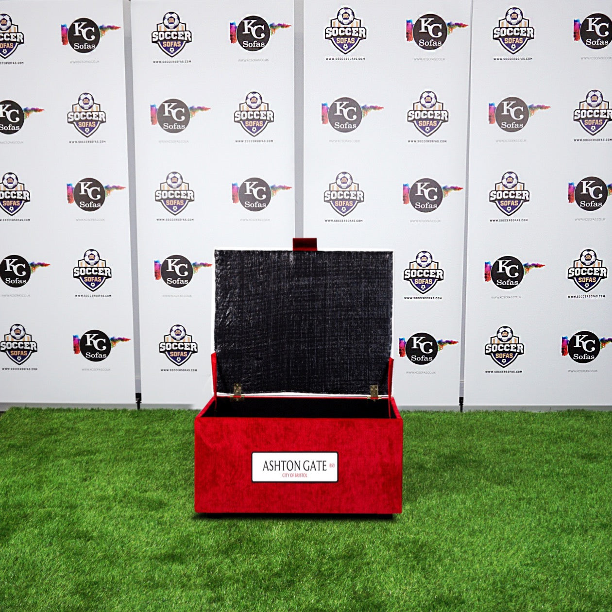 Ashton Gate Storage Footstool (Bristol City FC)