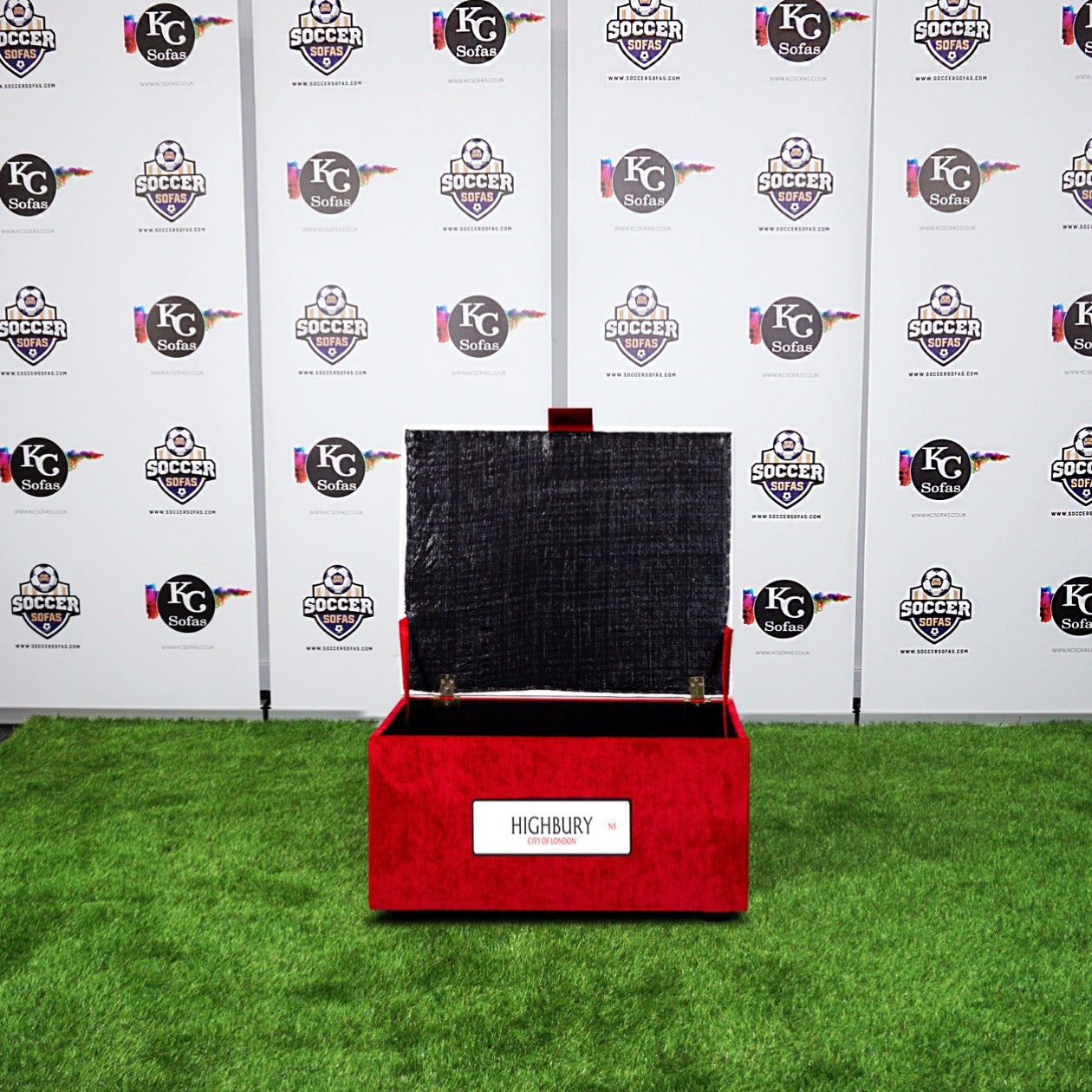Highbury Storage Footstool (Arsenal FC)