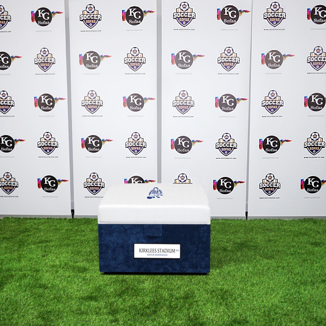Kirklees Stadium Storage Footstool (Huddersfield Town FC)