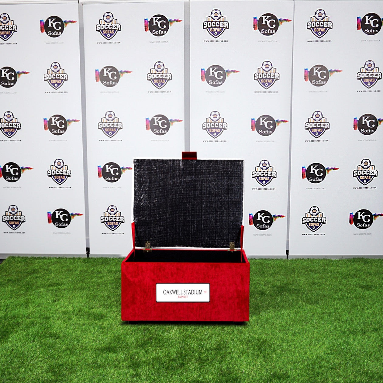 Oakwell Stadium Storage Footstool (Barnsley FC)