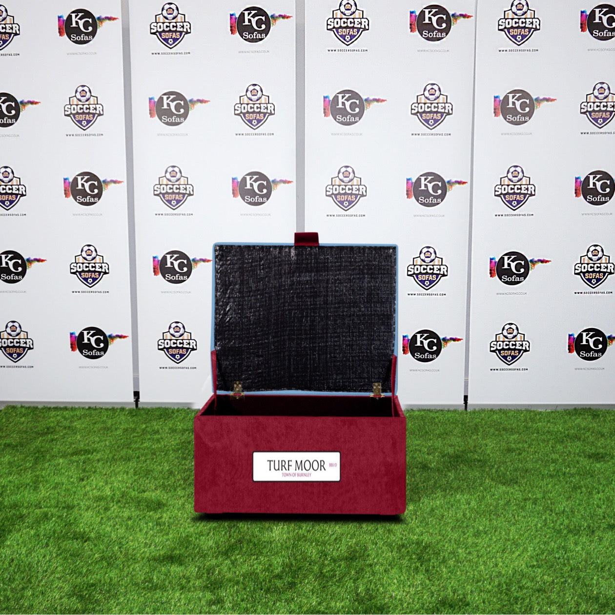 Turf Moor Storage Footstool (Burnley FC)