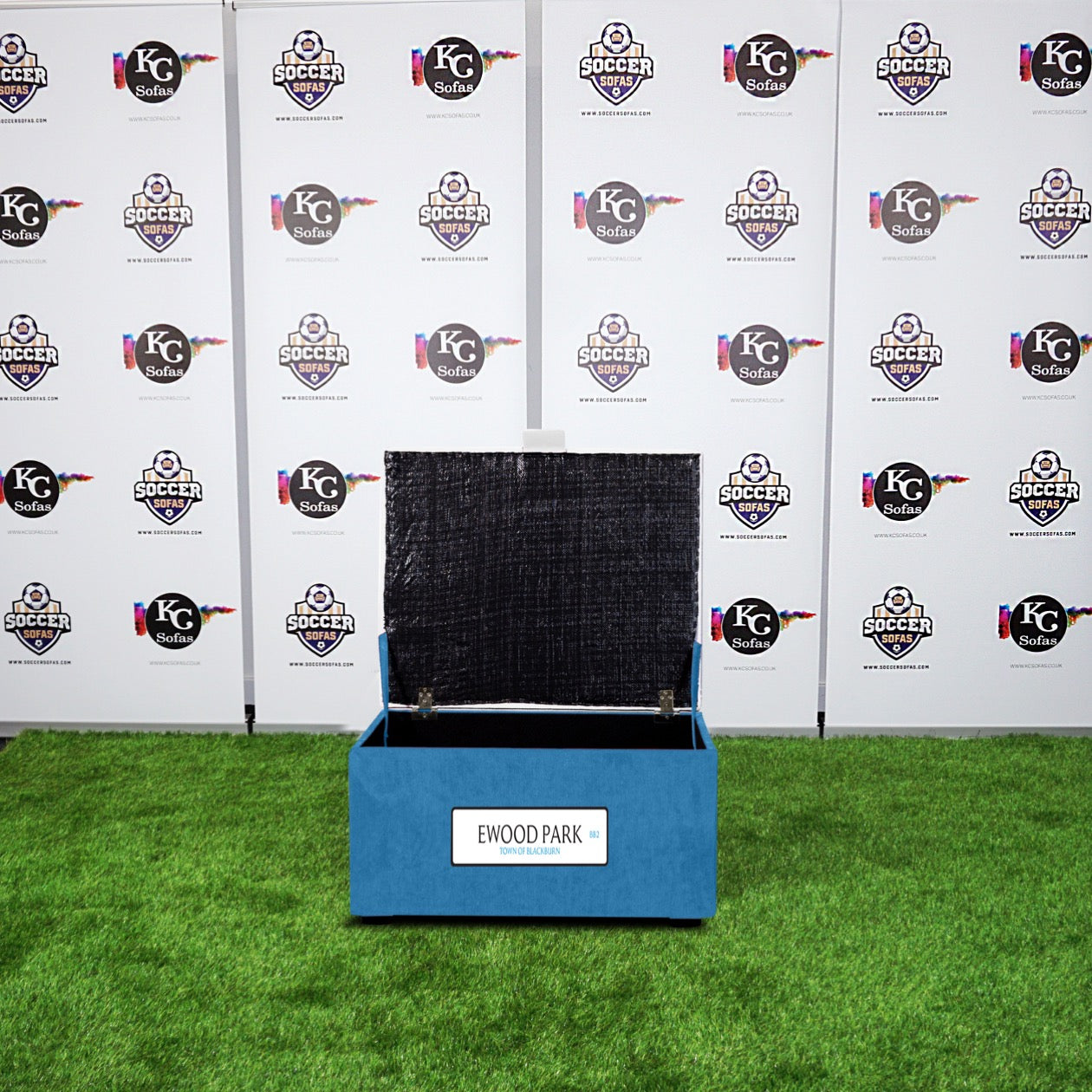 Ewood Park Storage Footstool (Blackburn Rovers FC)