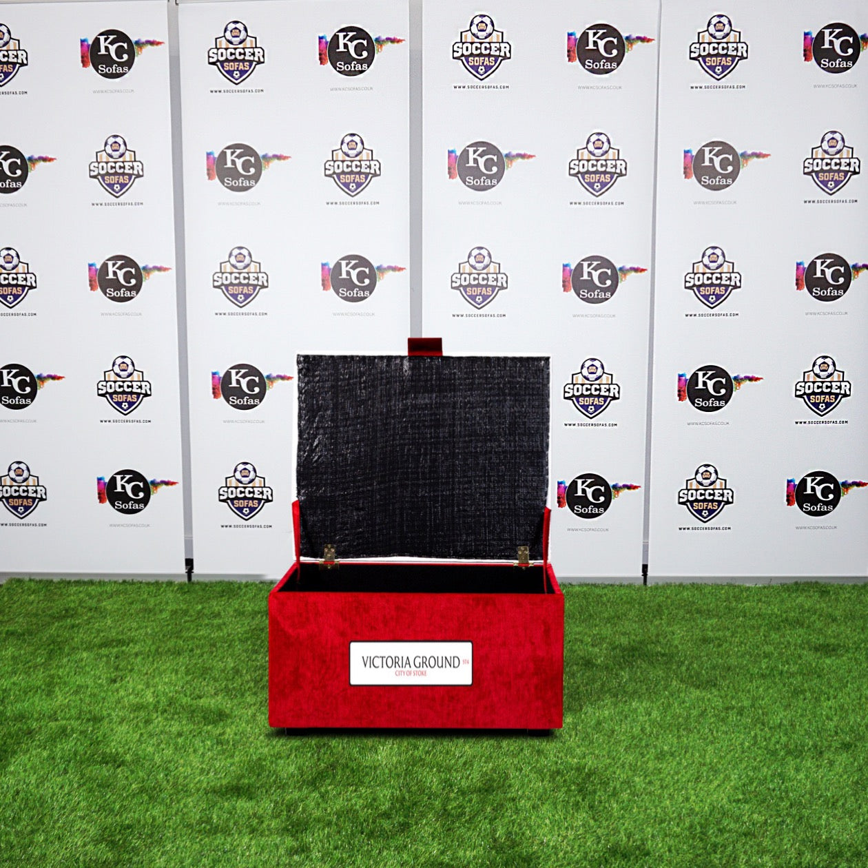 Victoria Ground Storage Footstool (Stoke City FC)