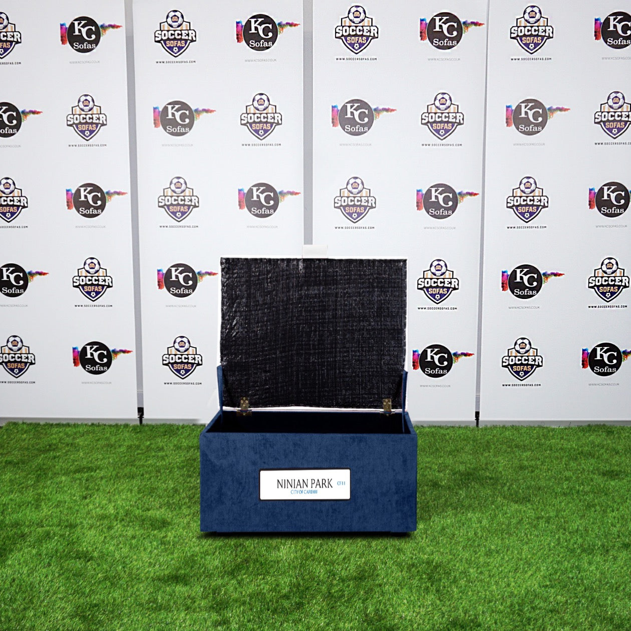 Ninian Park Storage Footstool (Cardiff City FC)