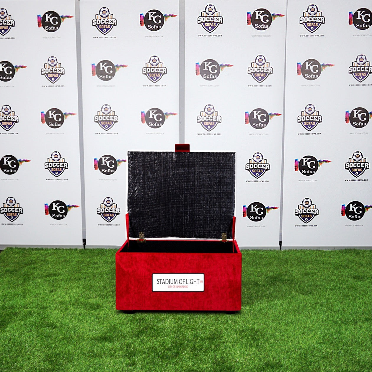 Stadium Of Light Storage Footstool (Sunderland AFC)