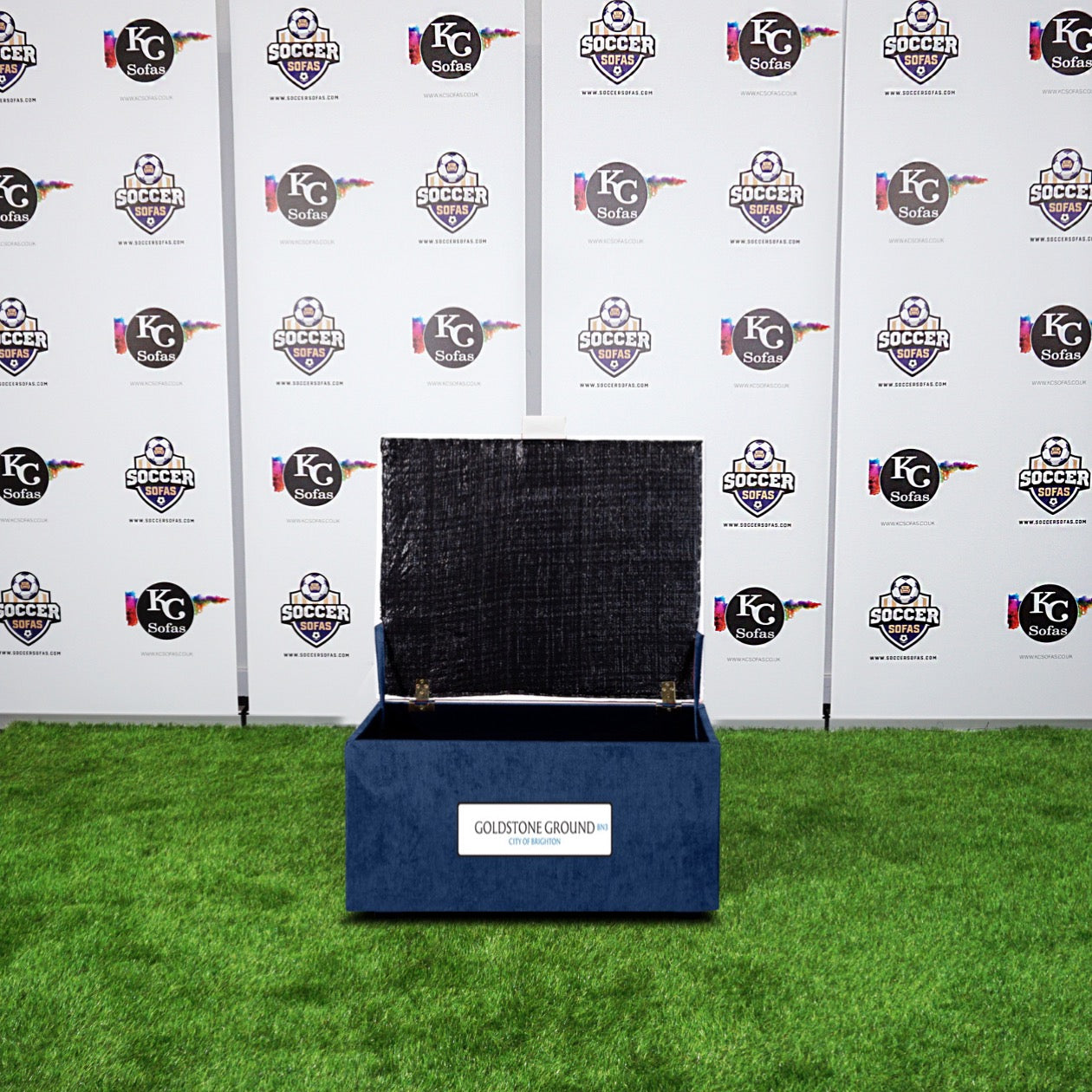 Goldstone Ground Storage Footstool (Brighton & Hove Albion FC)