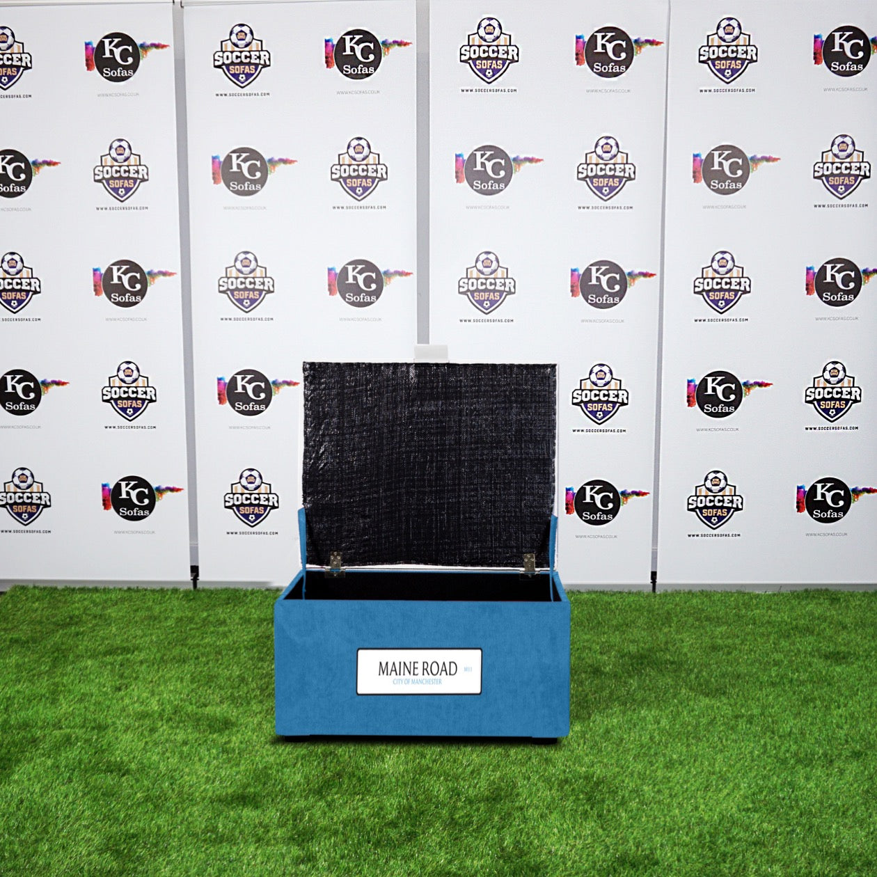 Maine Road Storage Footstool (Manchester City FC)