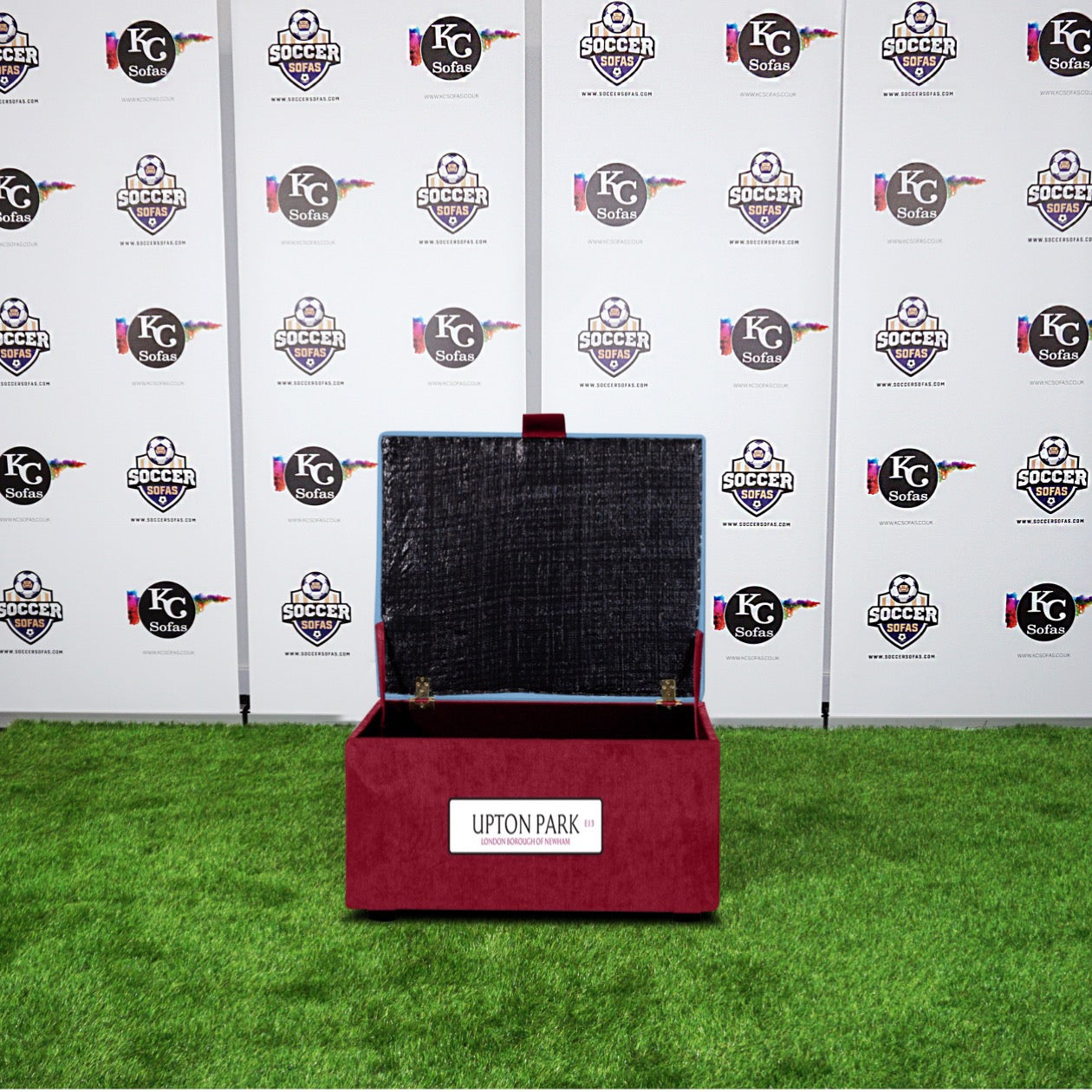 Upton Park Storage Footstool (West Ham Utd FC)