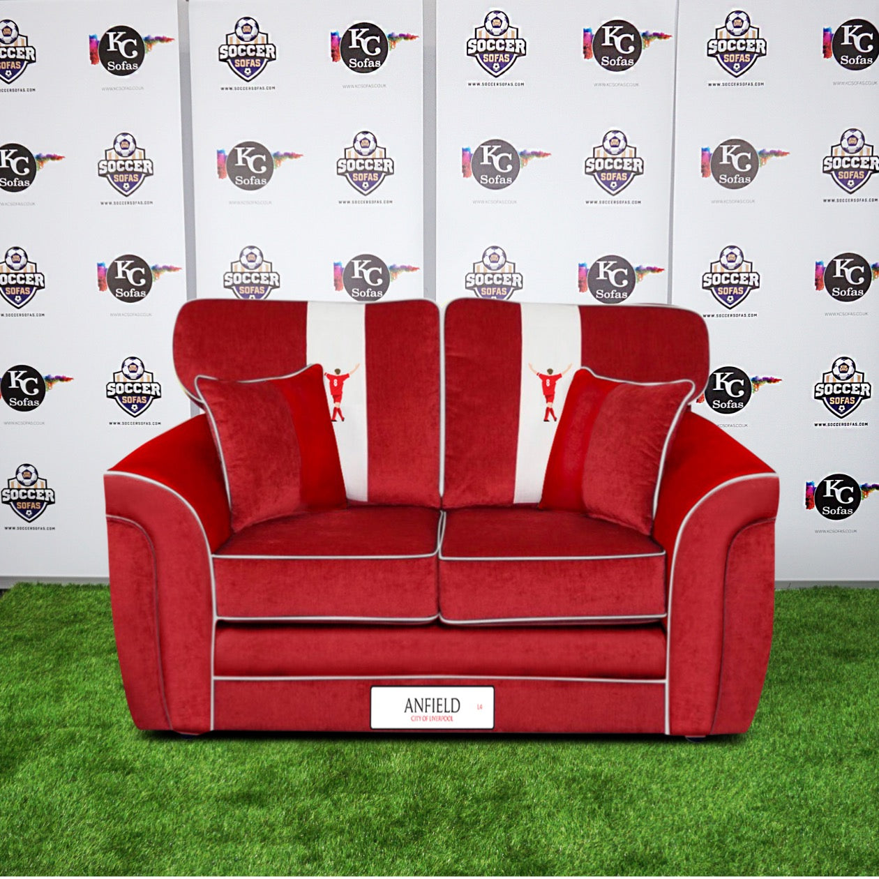 Anfield 2 Seater Sofa (Liverpool FC)