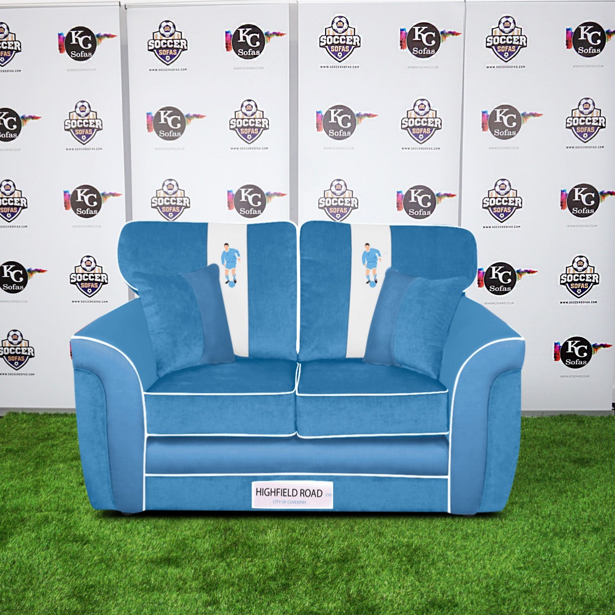 Highfield Road 2 Seater Sofa (Coventry City FC)