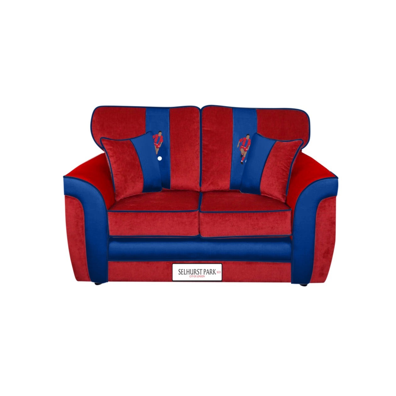 Selhurst Park 2 Seater Sofa (Crystal Palace FC)