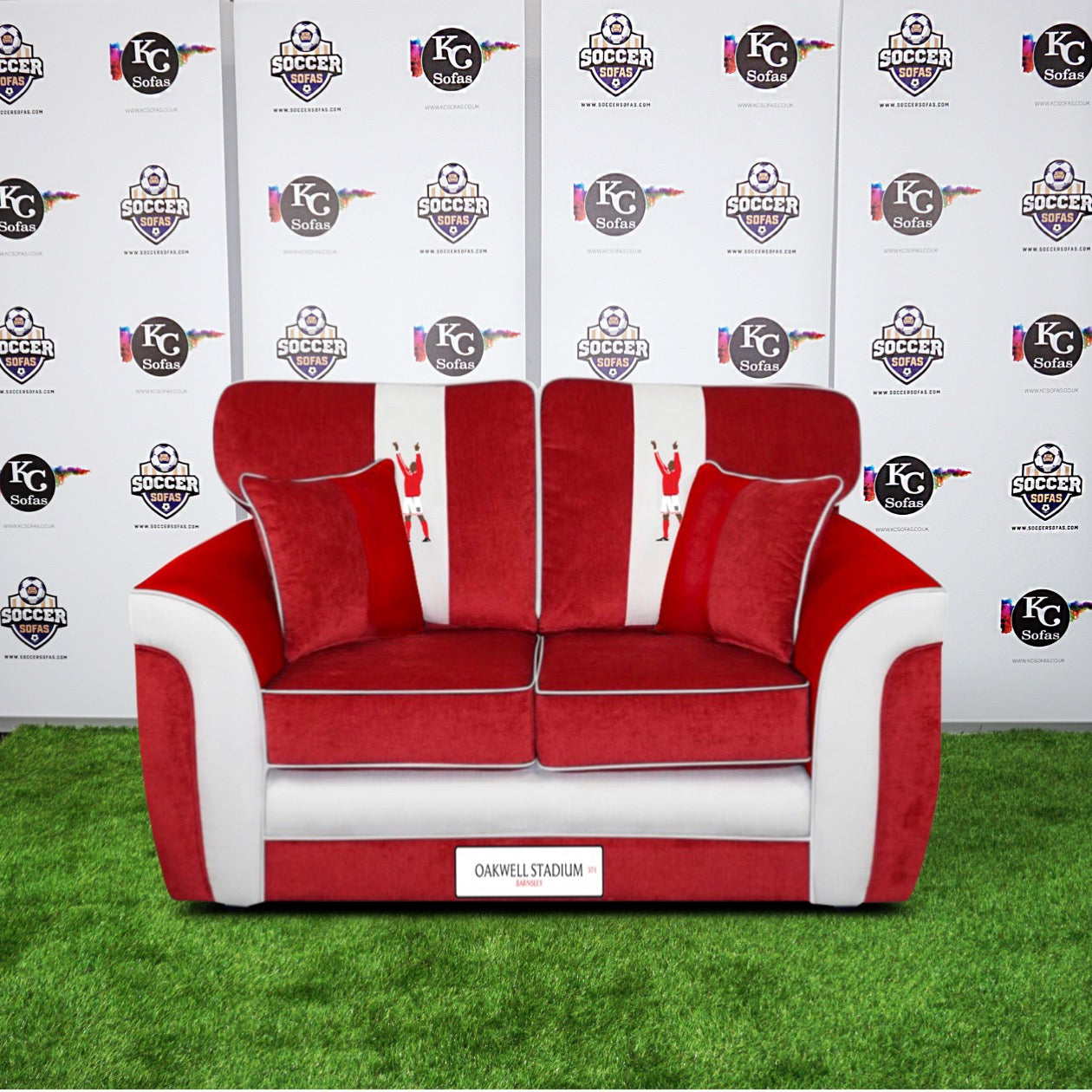 Oakwell Stadium 2 Seater Sofa (Barnsley FC)
