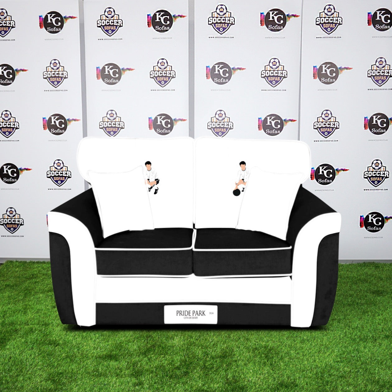 Pride Park 2 Seater Sofa (Derby County FC)
