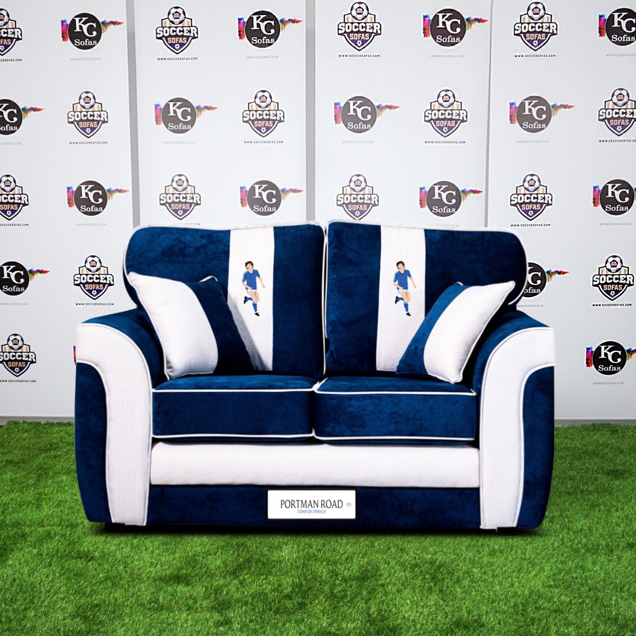 Portman Road 2 Seater Sofa (Ipswich Town FC)