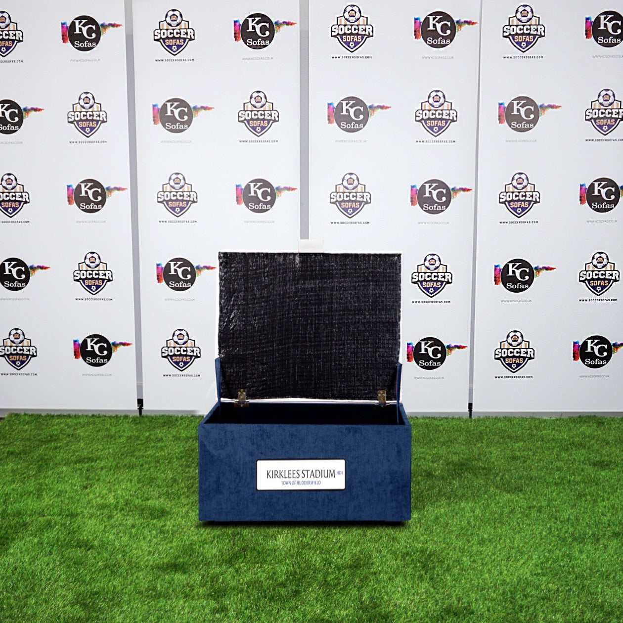 Kirklees Stadium Storage Footstool (Huddersfield Town FC)