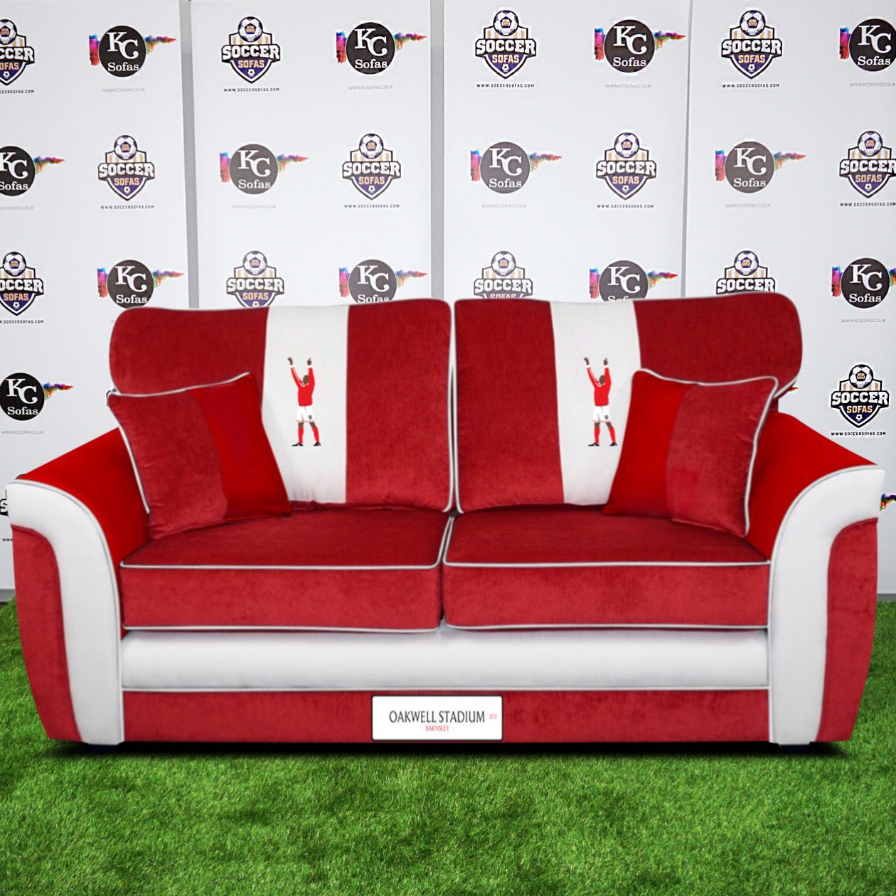 Oakwell Stadium 3 Seater Sofa (Barnsley FC)