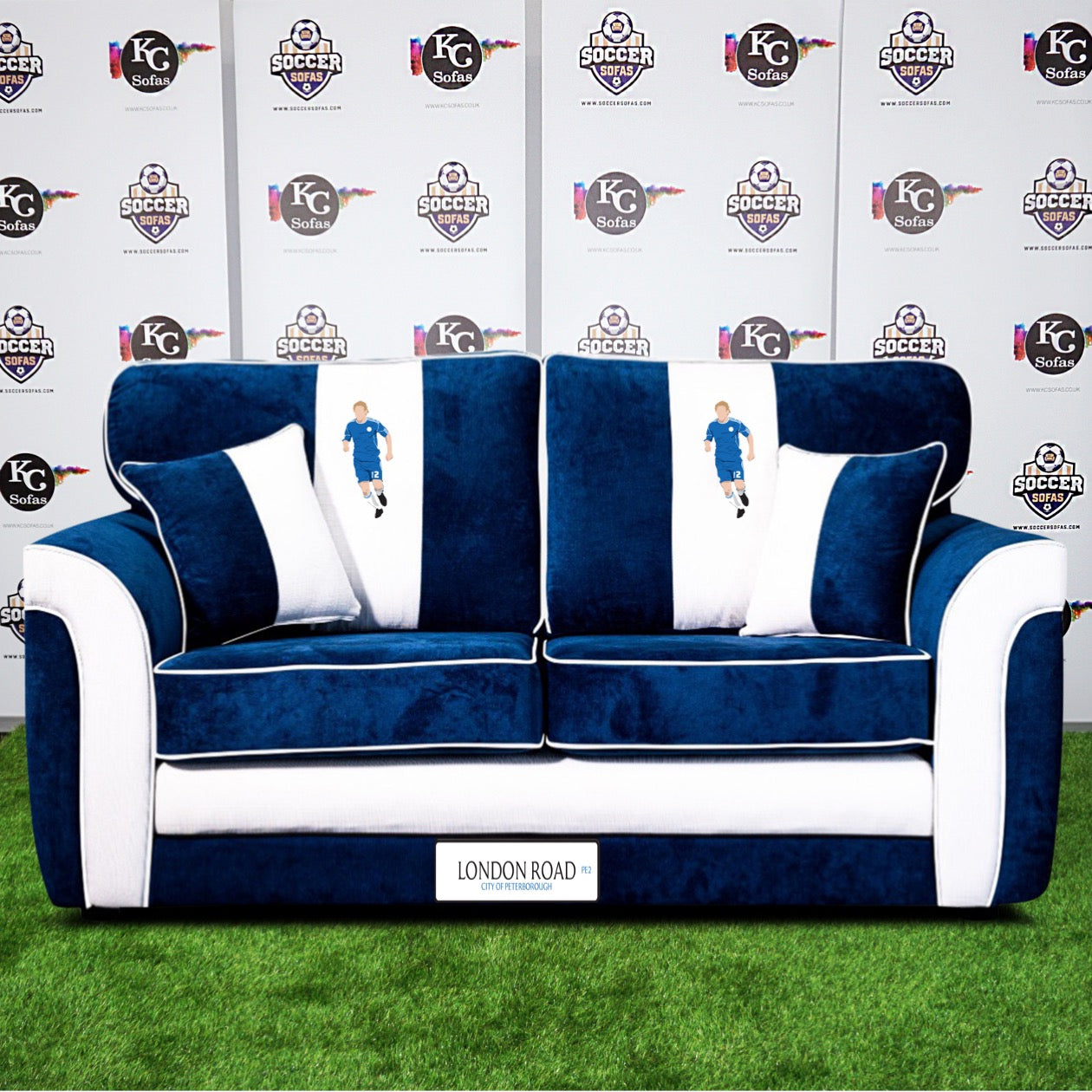 London Road 3 Seater Sofa (Peterborough United FC)