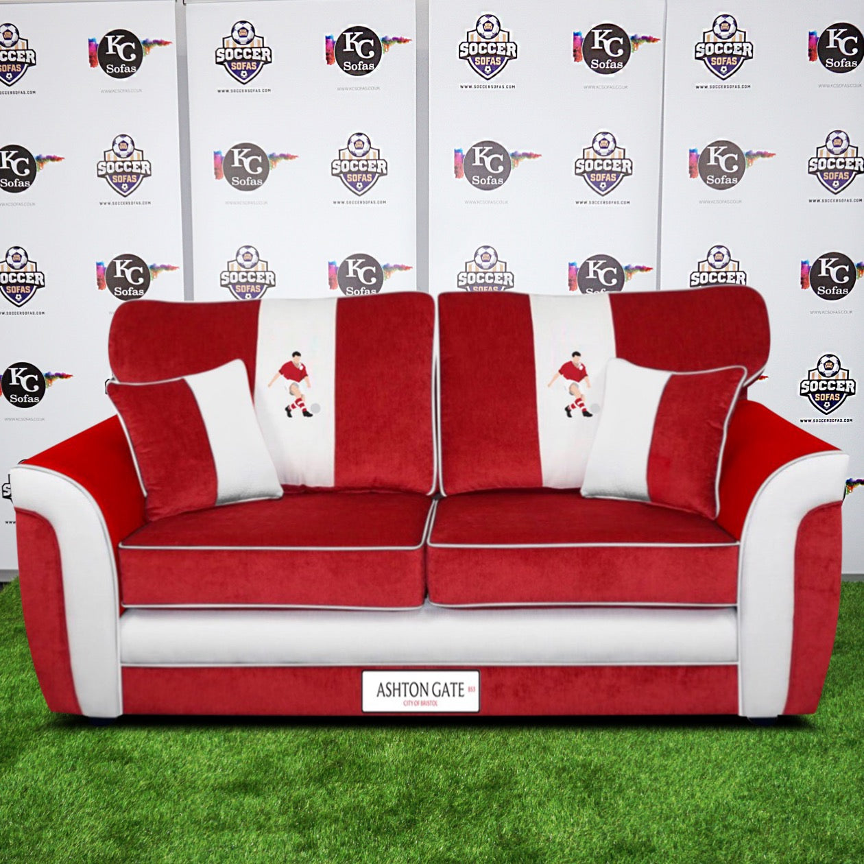 Ashton Gate 3 Seater Sofa (Bristol City FC)