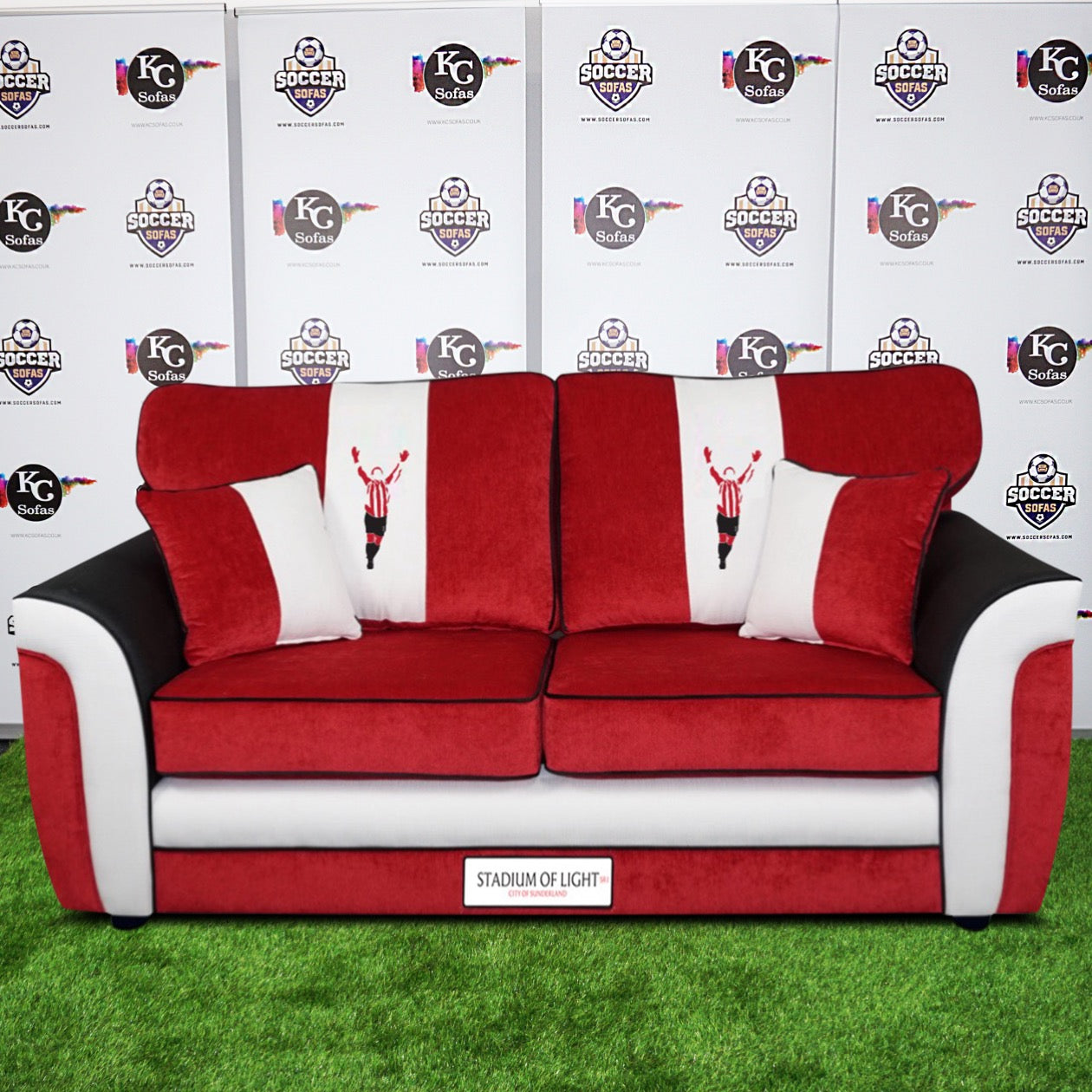Stadium Of Light 3 Seater Sofa (Sunderland AFC)