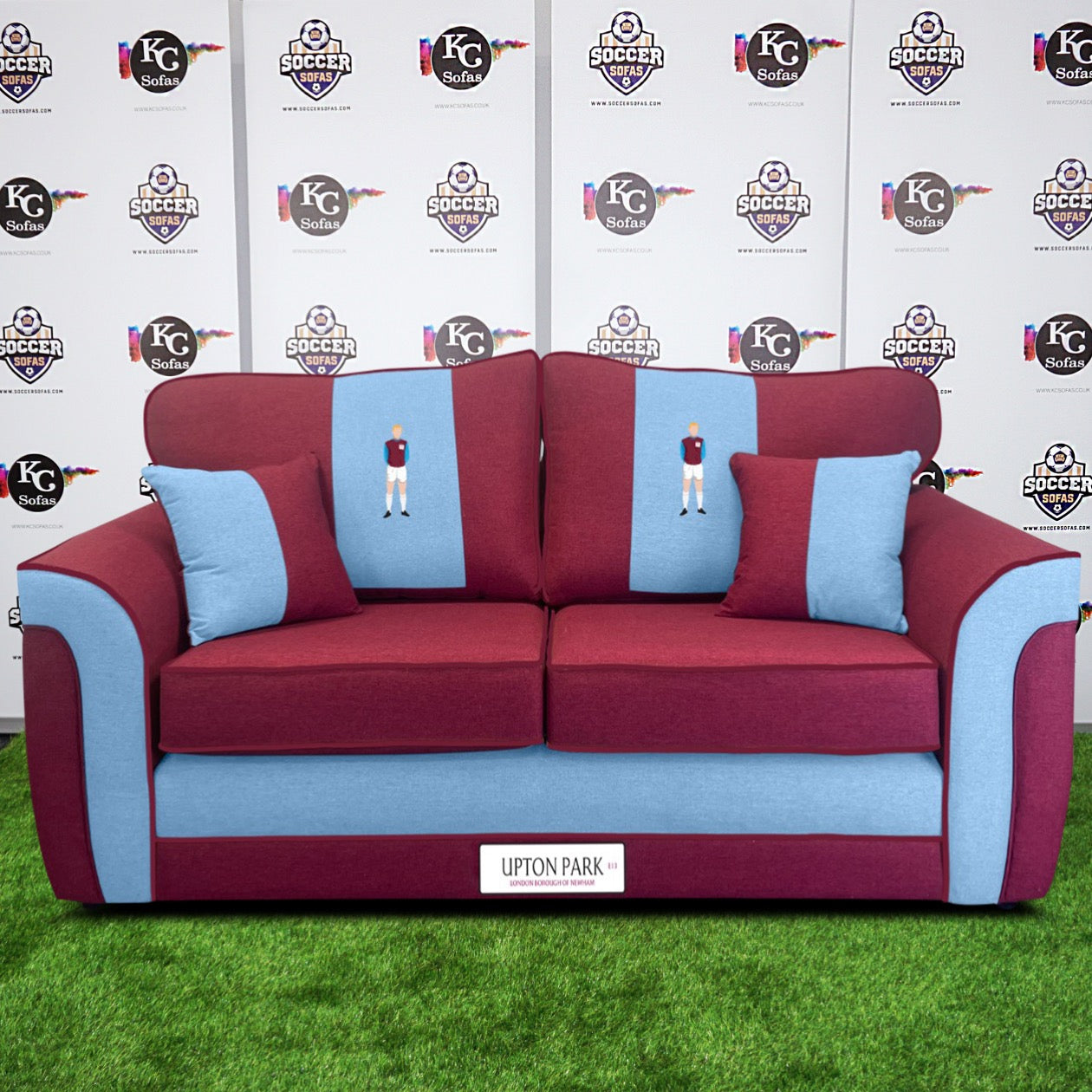 Upton Park 3 Seater Sofa (West Ham Utd FC)