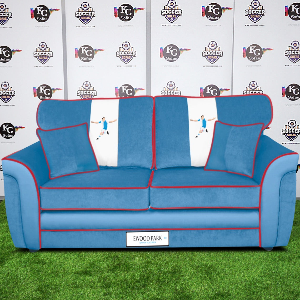 Ewood Park 3 Seater Sofa (Blackburn Rovers FC)