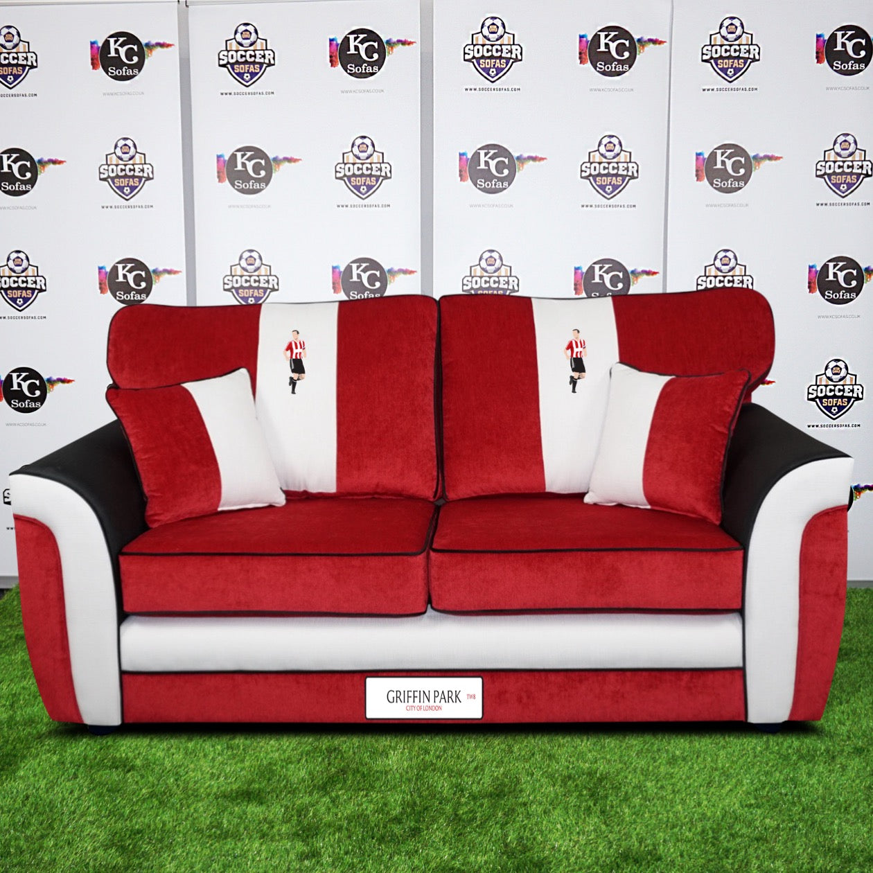 Griffin Park 3 Seater Sofa (Brentford FC)