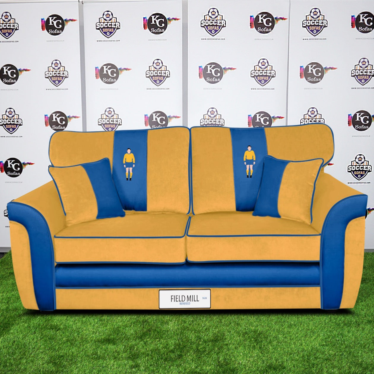 Field Mill 3 Seater Sofa (Mansfield Town FC)