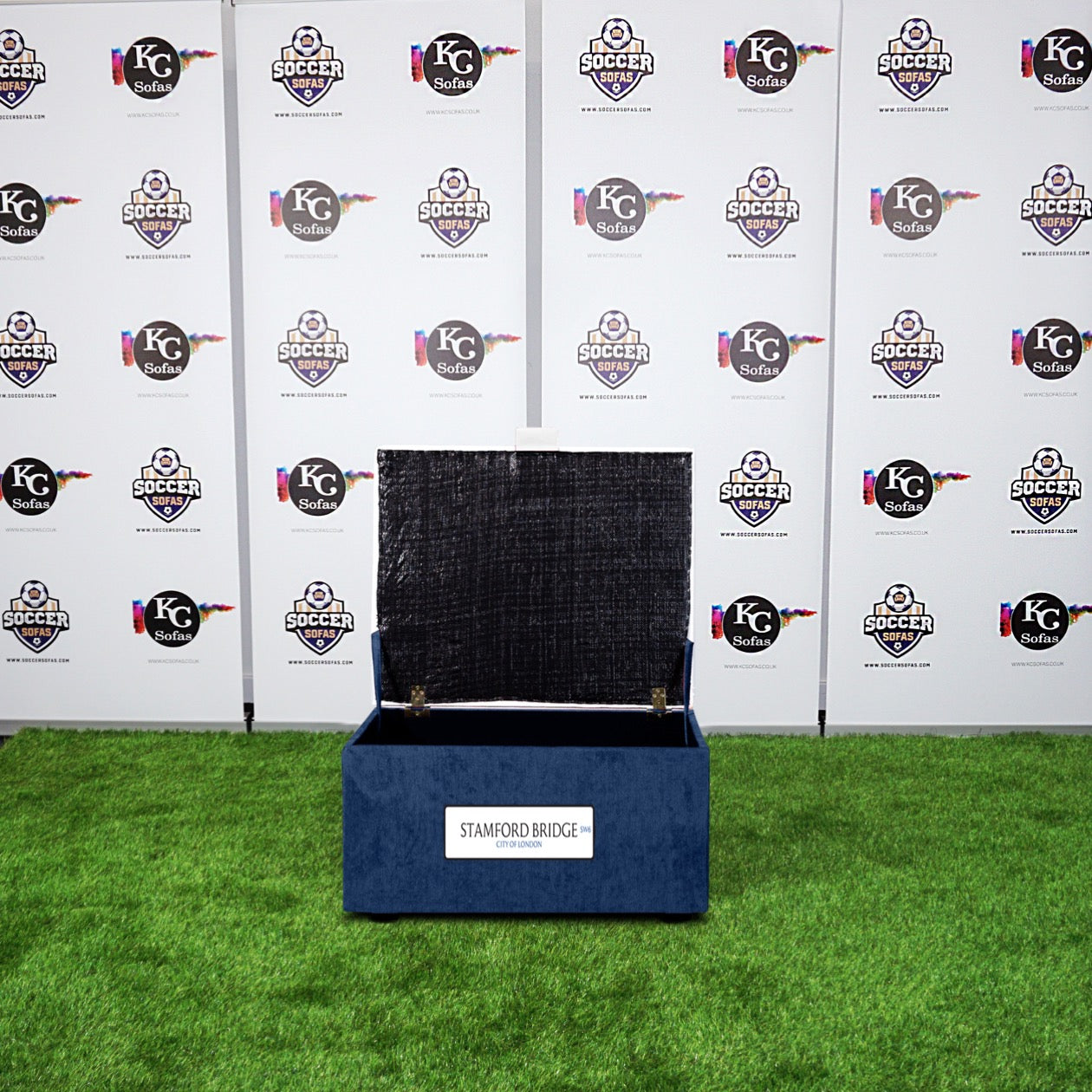 Stamford Bridge Storage Footstool (Chelsea FC)