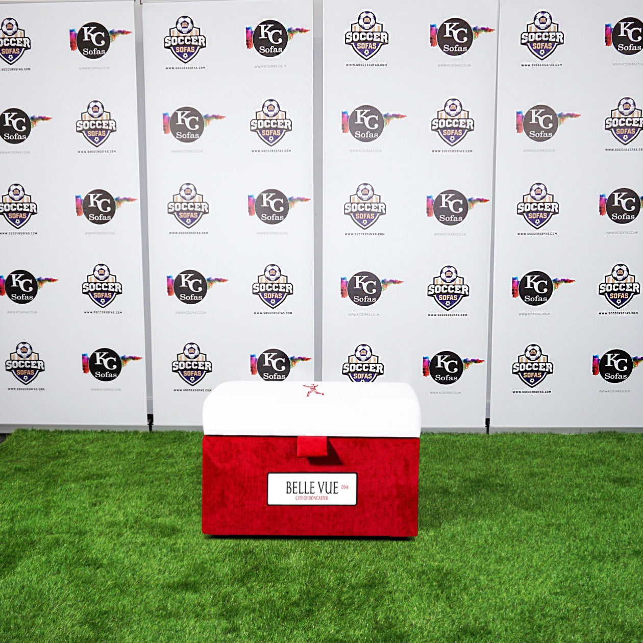Belle Vue Storage Footstool (Doncaster Rovers FC)
