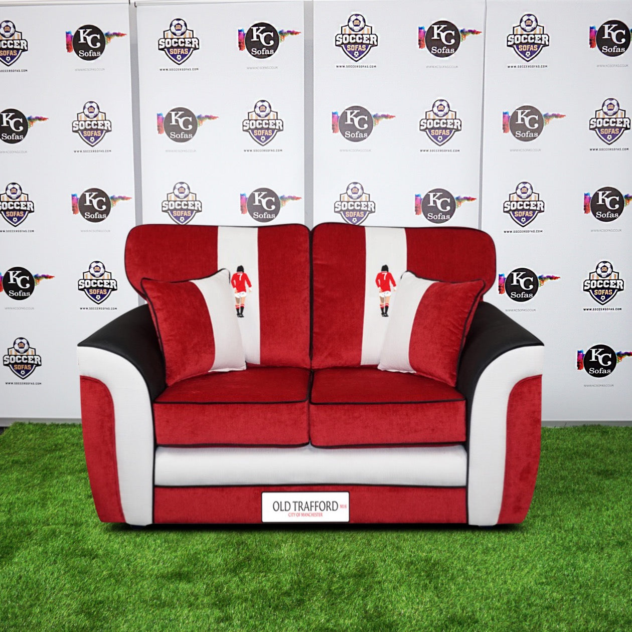 Old Trafford 2 Seater Sofa (Manchester United FC)