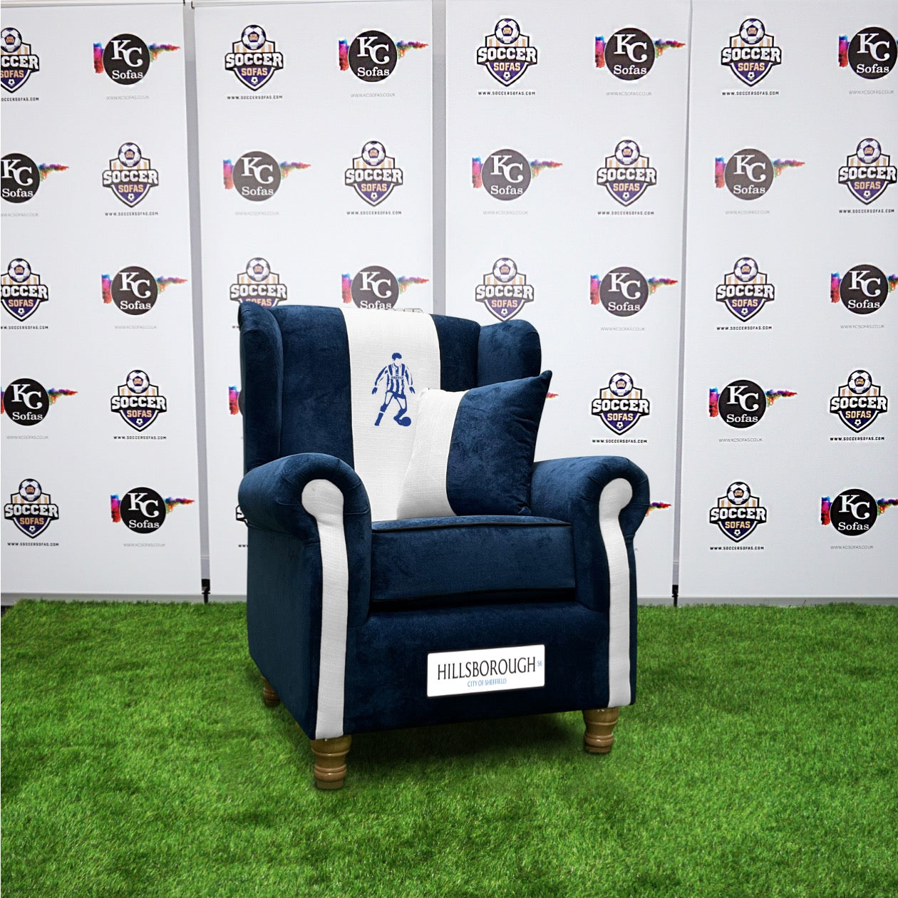 Hillsborough Wing Chair (Sheffield Wednesday FC)