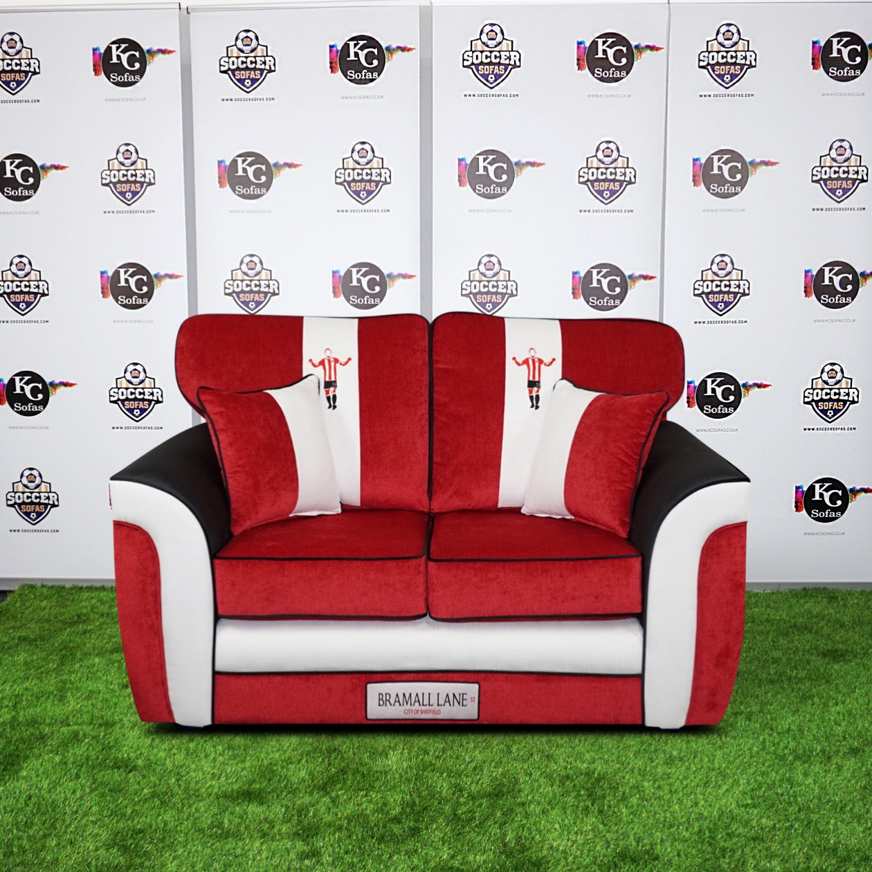 Bramall Lane 2 Seater Sofa (Sheffield United FC)