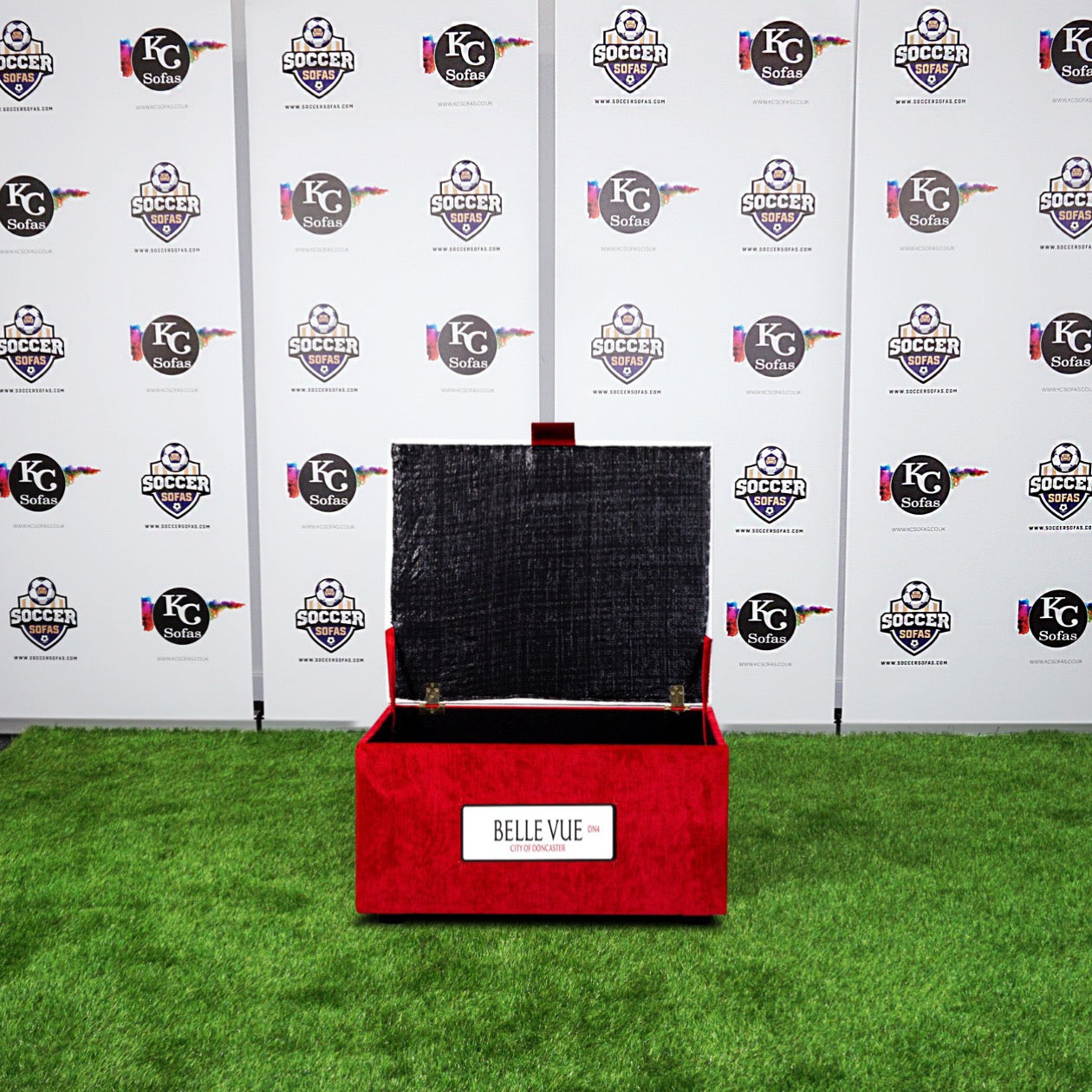 Belle Vue Storage Footstool (Doncaster Rovers FC)