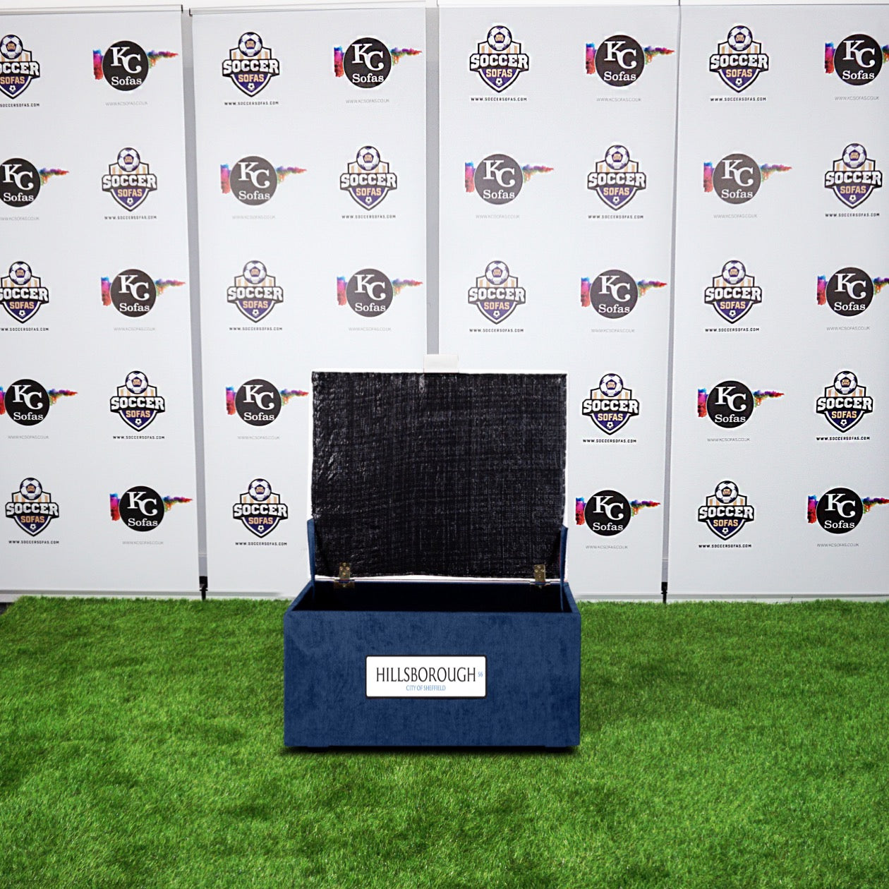 Hillsborough Storage Footstool (Sheffield Wednesday FC)