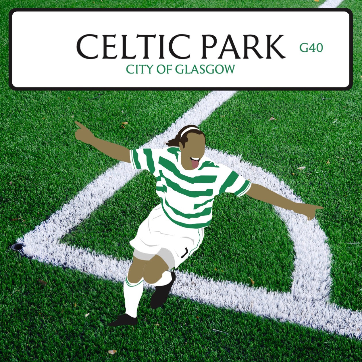 Celtic Park 2 Seater Sofa (Celtic FC)