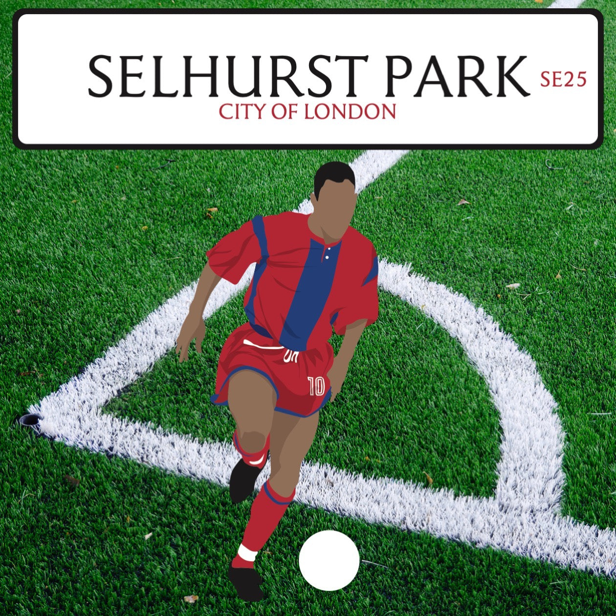 Selhurst Park 2 Seater Sofa (Crystal Palace FC)