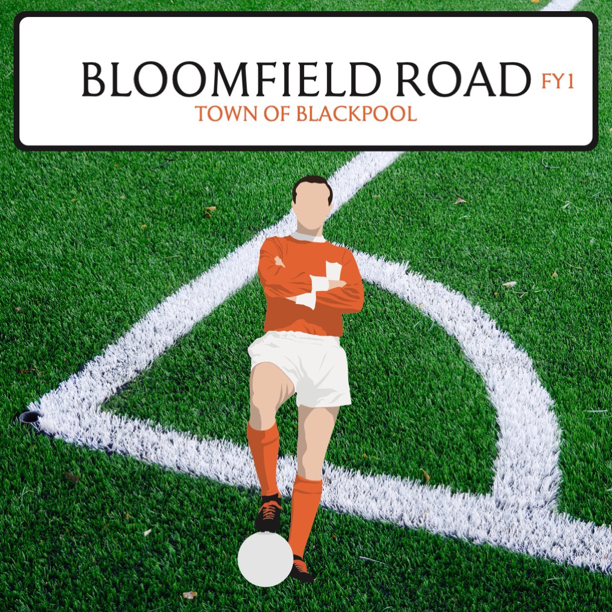 Bloomfield Road 3 Seater Sofa (Blackpool FC)