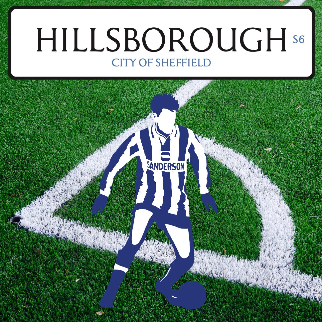Hillsborough Storage Footstool (Sheffield Wednesday FC)