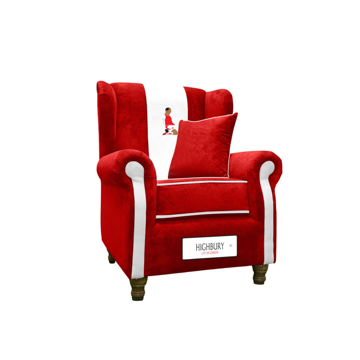 Highbury Wing Chair (Arsenal FC)