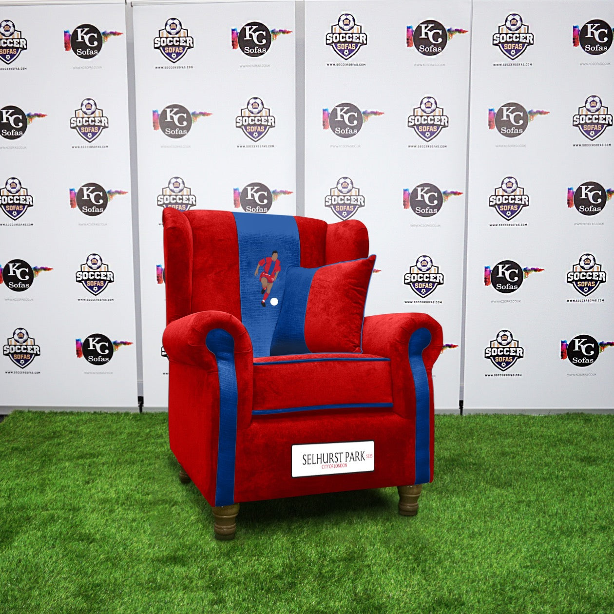 Selhurst Park Wing Chair (Crystal Palace FC)