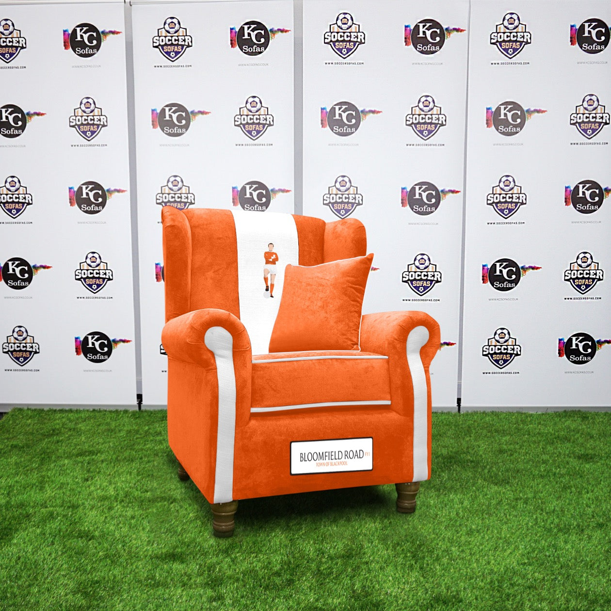 Bloomfield Road Wing Chair (Blackpool FC)